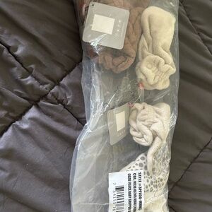 Set of Cozy Hair Scrunchies